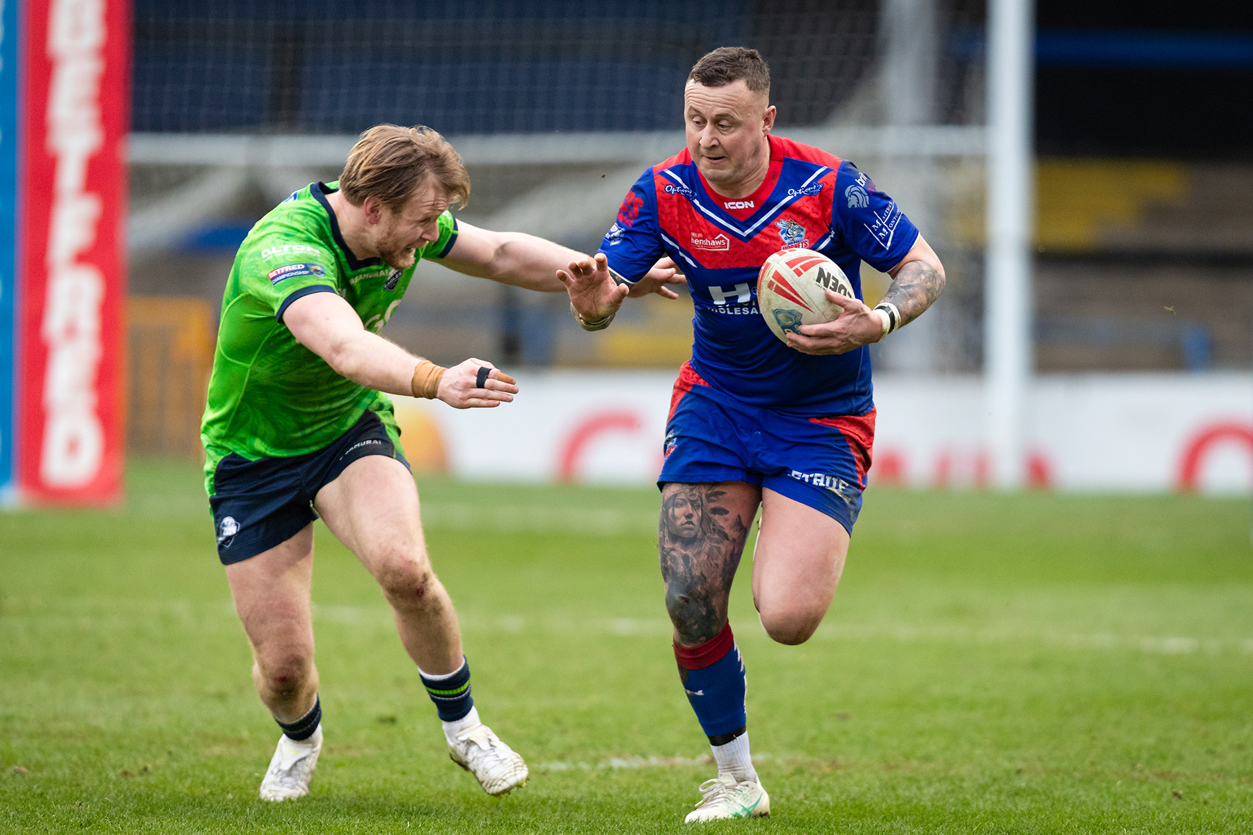 Rochdale Hornets 20 - 44 Sheffield Eagles