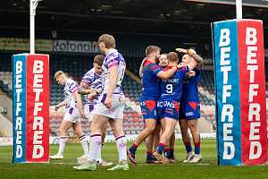 Rochdale Hornets 22 - 28 Midlands Hurricanes